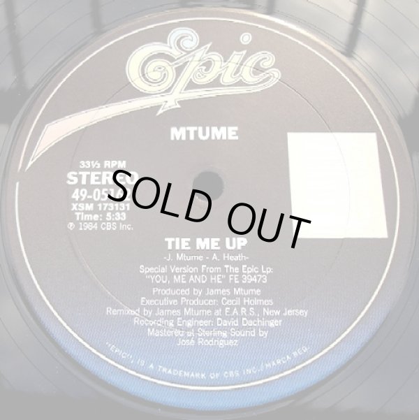 画像2: Mtume - I Simply Like/Tie Me Up  12"