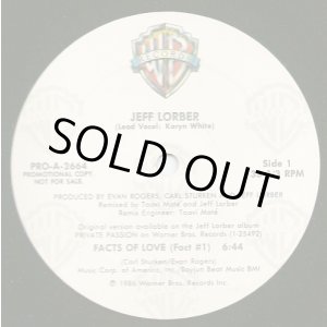 画像: Jeff Lorber feat:Karyn White - Facts Of Love (Fact #1 6:44)  12"