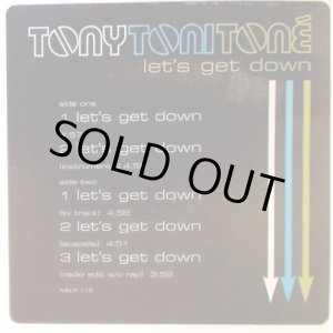 画像: Tony！Toni！Toné！ - Let's Get Down  12"