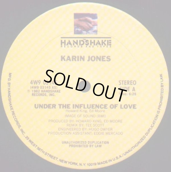 画像1: Karin Jones - Under The Influence Of Love  12"