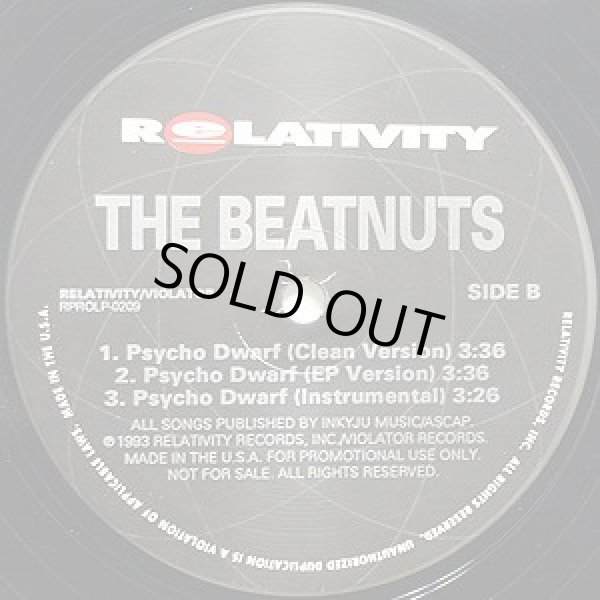 画像3: The Beatnuts - No Equal/Psycho Dwarf  12"  