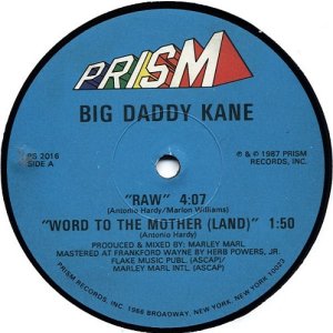 画像: Big Daddy Kane - Raw/Word To The Mother (Land) 12"