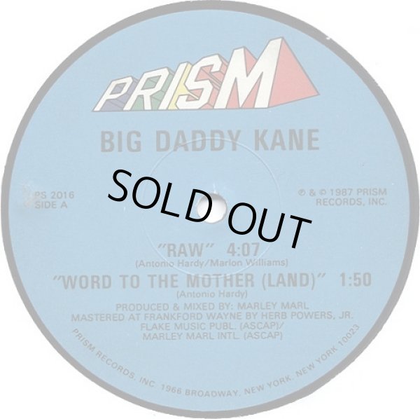 画像1: Big Daddy Kane - Raw/Word To The Mother (Land)  12"