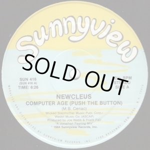 画像: Newcleus - Computer Age (Push The Button)  12"