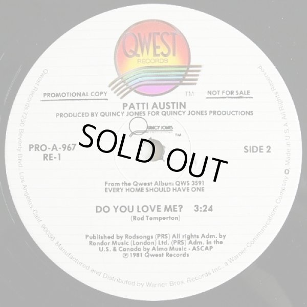 画像3: Patti Austin - Do You Love Me？  12"  