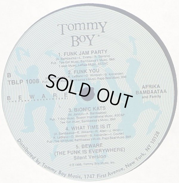 画像3: Afrika Bambaataa And Family - Beware (The Funk Is Everywhere)  LP 