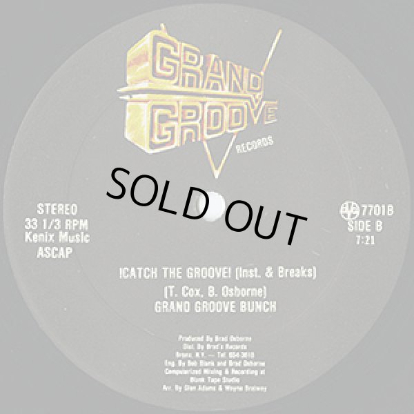 画像2: T/Ski Valley/Grand Groove Bunch - !Catch The Beat!/!Catch The Groove!  12"