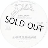 画像: Shalamar - A Night To Remember (Streo/Mono)  12"