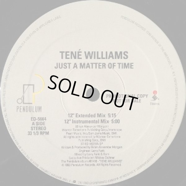 画像2: Tene Williams - Just A Matter Of Time  12"