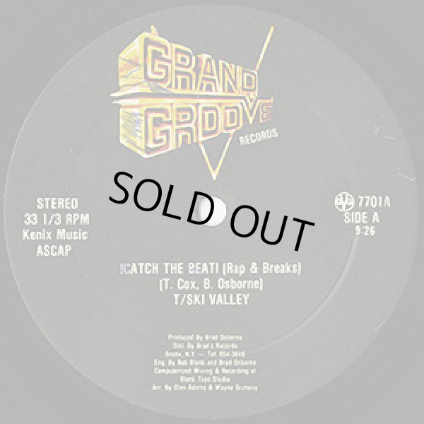 画像1: T/Ski Valley/Grand Groove Bunch - !Catch The Beat!/!Catch The Groove!  12"