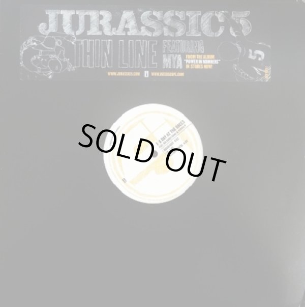 画像1: Jurassic 5 - Thin Line feat:Mya/A Day At The Races feat:BDK & Percee P  12"