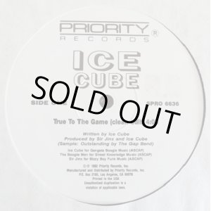 画像: Ice Cube - True To The Game/Givin' Up The Nappy Dug Out  12"