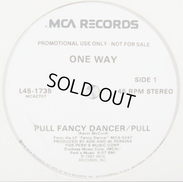 画像1: One Way - Pull Fancy Dancer/Pull  12"