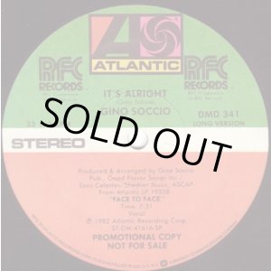 画像: Gino Soccio - It's Alright (Long Vers 7:31/Short Vers 3:38)  12"