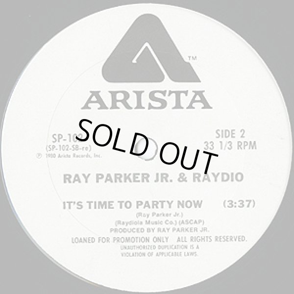 画像2: Ray Parker Jr. & Raydio - It's Time To Party Now  12"