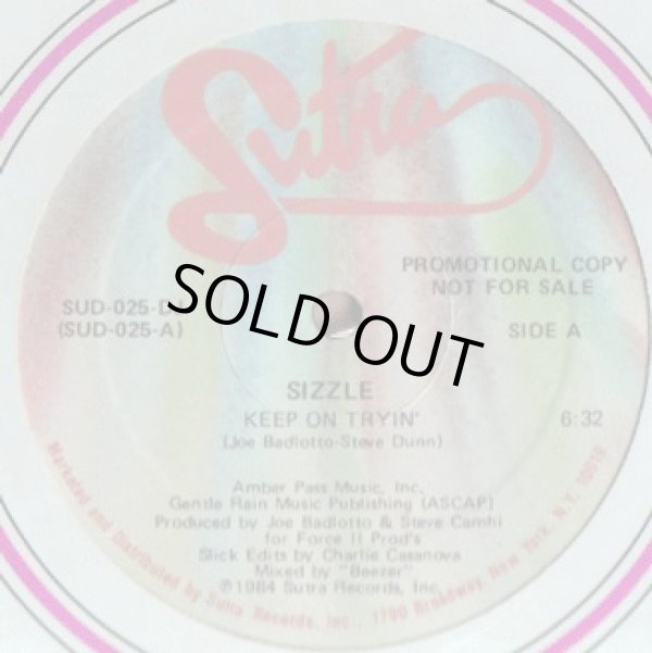 画像1: Sizzle - Keep On Tryin'  12"