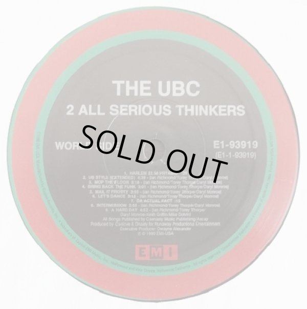 画像2: The UBC - 2 All Serious Thinkers  LP 