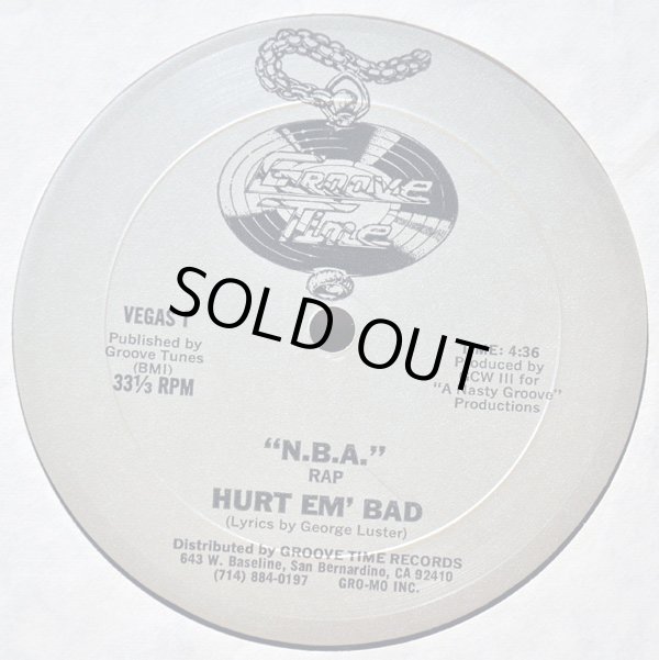 画像1: Hurt Em' Bad - N.B.A. Rap (Remix) 12"