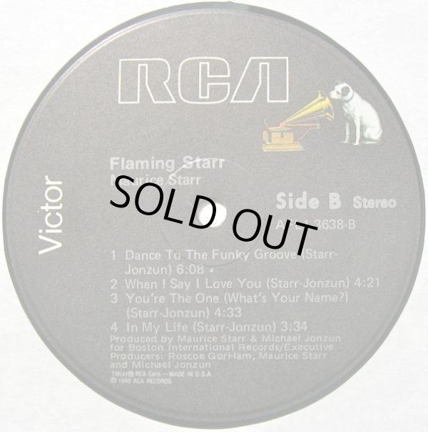画像3: Maurice Starr - Flaming Starr  LP