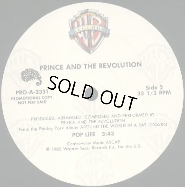 画像3: Prince And The Revolution - Pop Life  12"