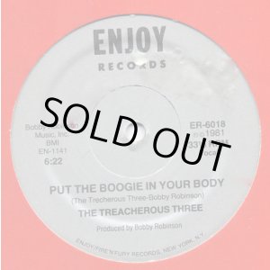 画像: The Treacherous Three - Put The Boogie In Your Body  12" 