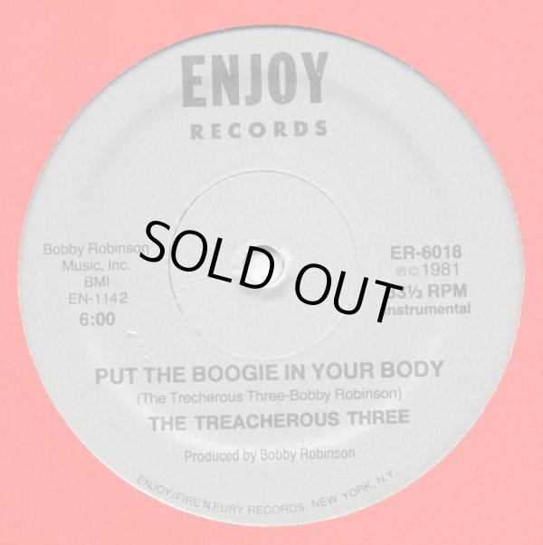 画像2: The Treacherous Three - Put The Boogie In Your Body  12" 