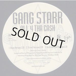 画像: Gang Starr - All 4 Tha Ca$h/The ? Remainz 12"