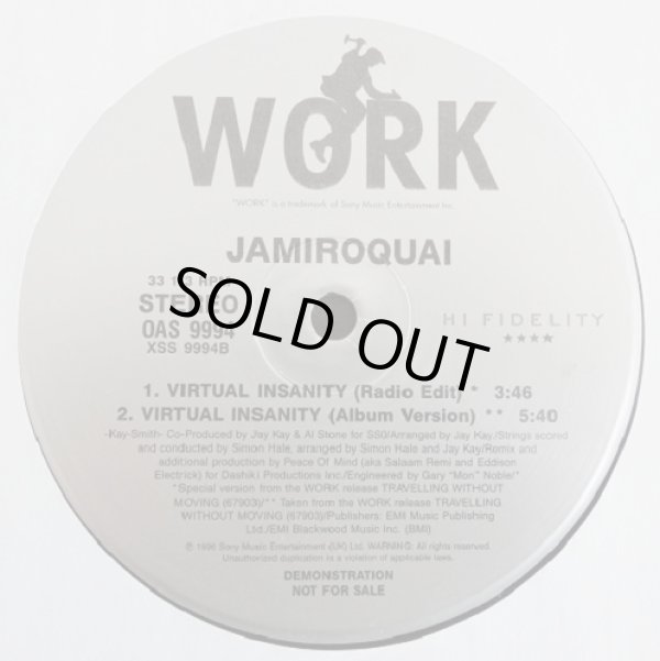 画像2: Jamiroquai‎ - Virtual Insanity  12"