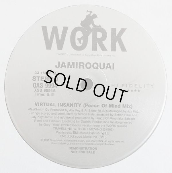 画像1: Jamiroquai‎ - Virtual Insanity  12"