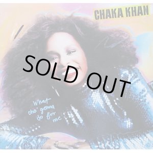 画像: Chaka Khan - What Cha' Gonna Do For Me  LP 