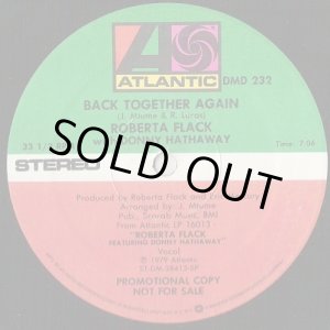 画像: Roberta Flack With  Donny Hathaway - Back Together Again  12" 