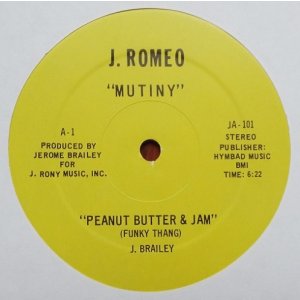 画像: Mutiny - Peanut Butter And Jam (Funky Thang)  12" 