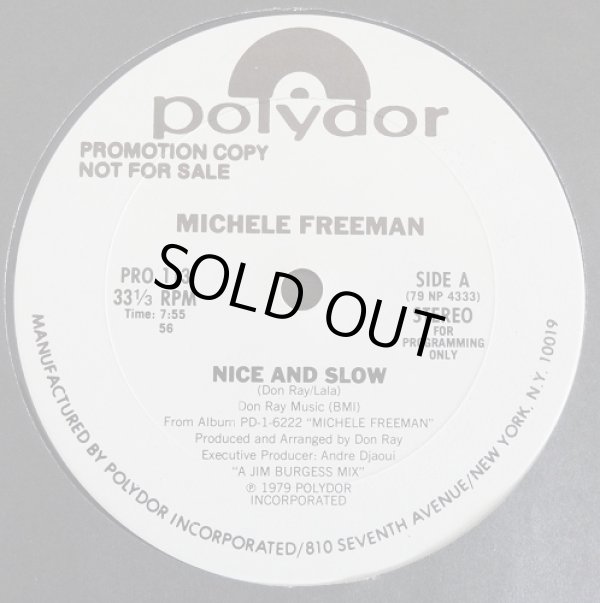 画像1: Michele Freeman - Nice And Slow/Try My Loving  12" 