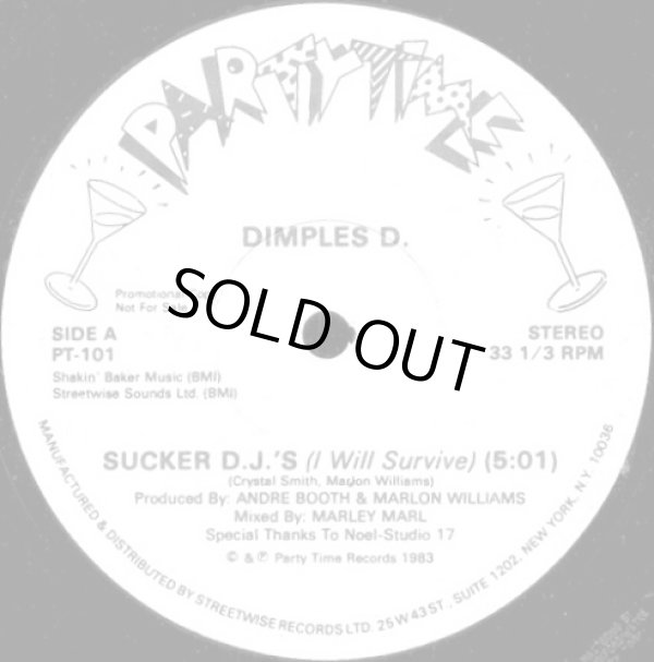 画像1: Dimples D - Sucker D.J's/Marley Larl's Sucker Dub/Suckapella  12"