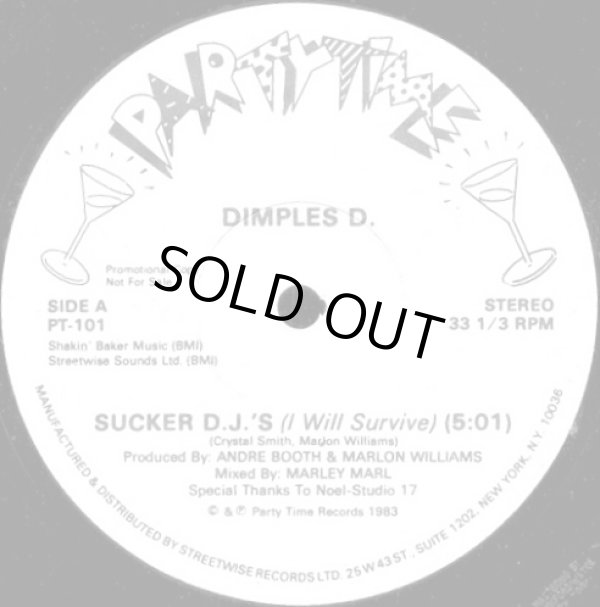 画像1: Dimples D - Sucker D.J's/Marley Larl's Sucker Dub/Suckapella  12"
