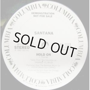 画像: Santana - Hold On/Nowhere To Run  12"