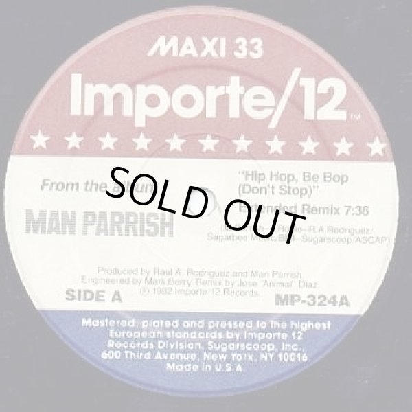 画像1: Man Parrish - Hip Hop Be Bop (Extended Remix)/Heatstroke  12" 