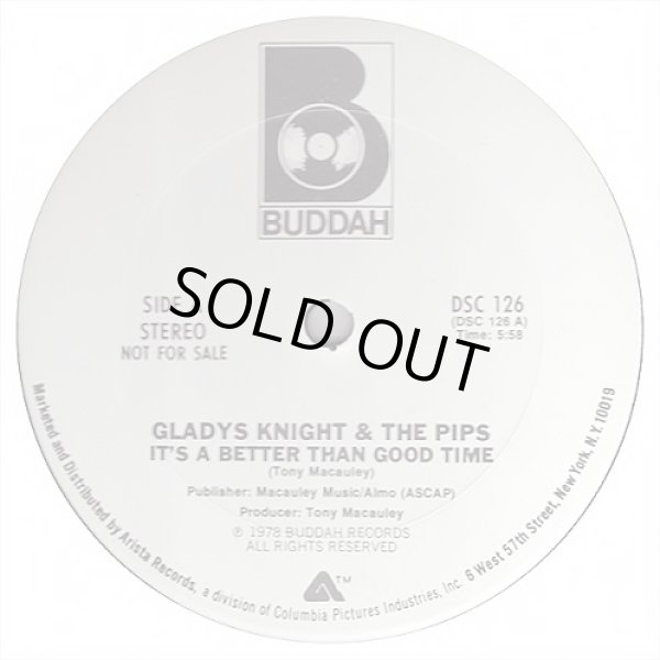 画像1: Gladys Knight And The Pips - It's A Better Than Good Time (5:58)  12"