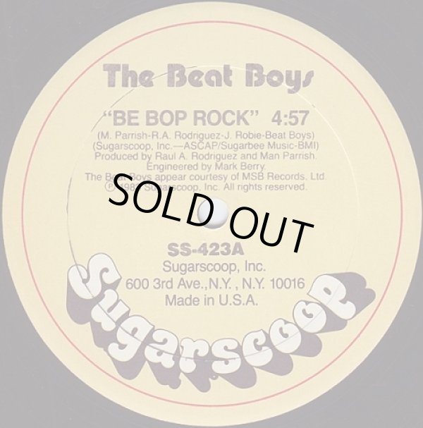 画像1: The Beat Boys - Be Bop Rock (Rap Cover Of Hip Hop Be Bop)  12"