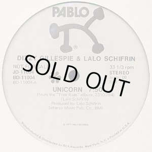 画像: Dizzy Gillespie & Lalo Schifrin - Unicorn/Free Ride  12"