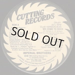 画像: Imperial Brothers - We Come To Rock/We Dub To Scratch/We Come To Dub  12"