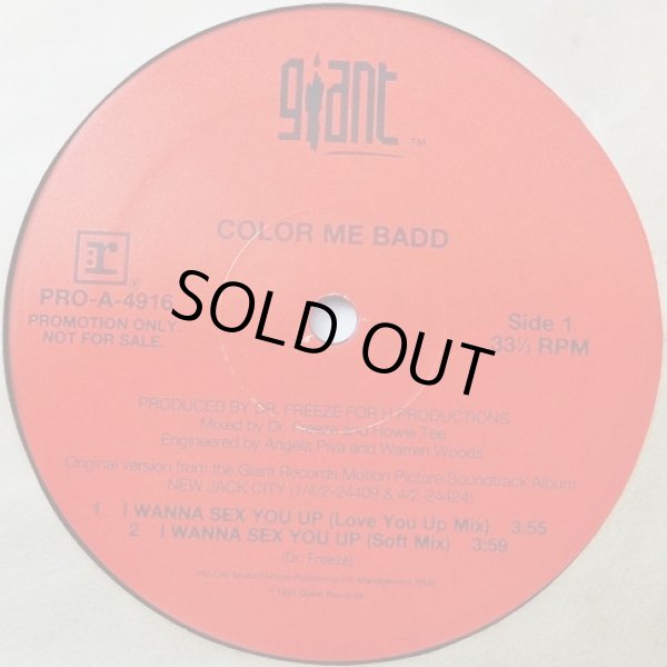 画像1: Color Me Badd - I Wanna Sex You Up (Promo Remixes)  12"