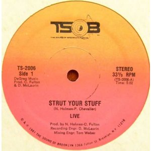 画像: Live - Strut Your Stuff  12"