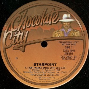 画像: Starpoint - I Just Wanna Dance With You (5:00/3:57)  12"