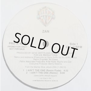 画像: Zan - I Ain't The One (Remixes) 12"
