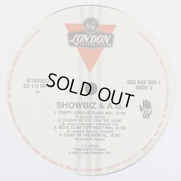 画像2: Showbiz & A.G. - Party Groove/Soul Clap/Catchin' Wreck/Diggin' In The Crates/Giant In The Mental  EP