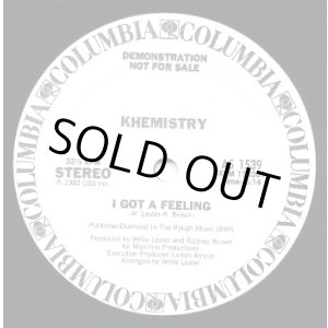 画像: Khemistry - Whatever It Takes/I Got A Feeling  12"