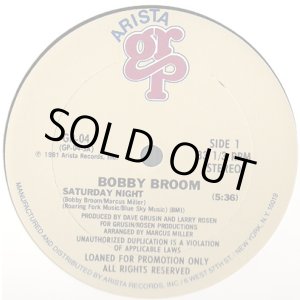 画像: Bobby Broom - Saturday Night (Stereo/Mono)  12"