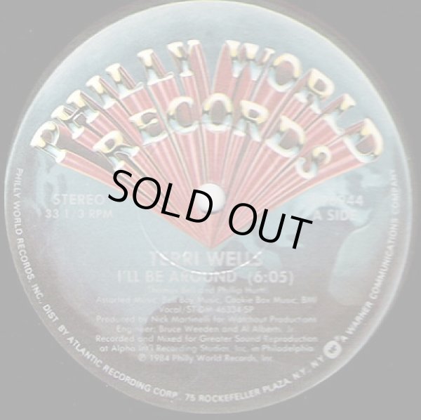 画像1: Terri Wells - I'll Be Around  12"