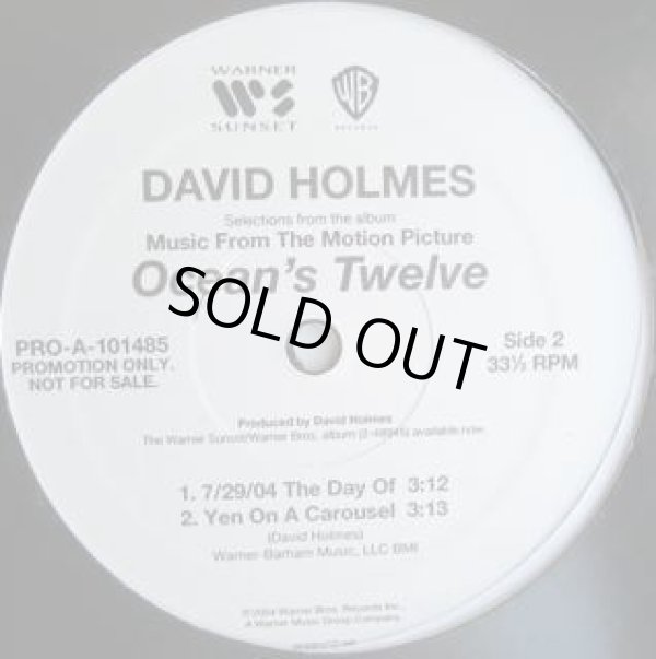 画像2: David Holmes - Music From The Motion Picture Ocean's Twelve  EP 